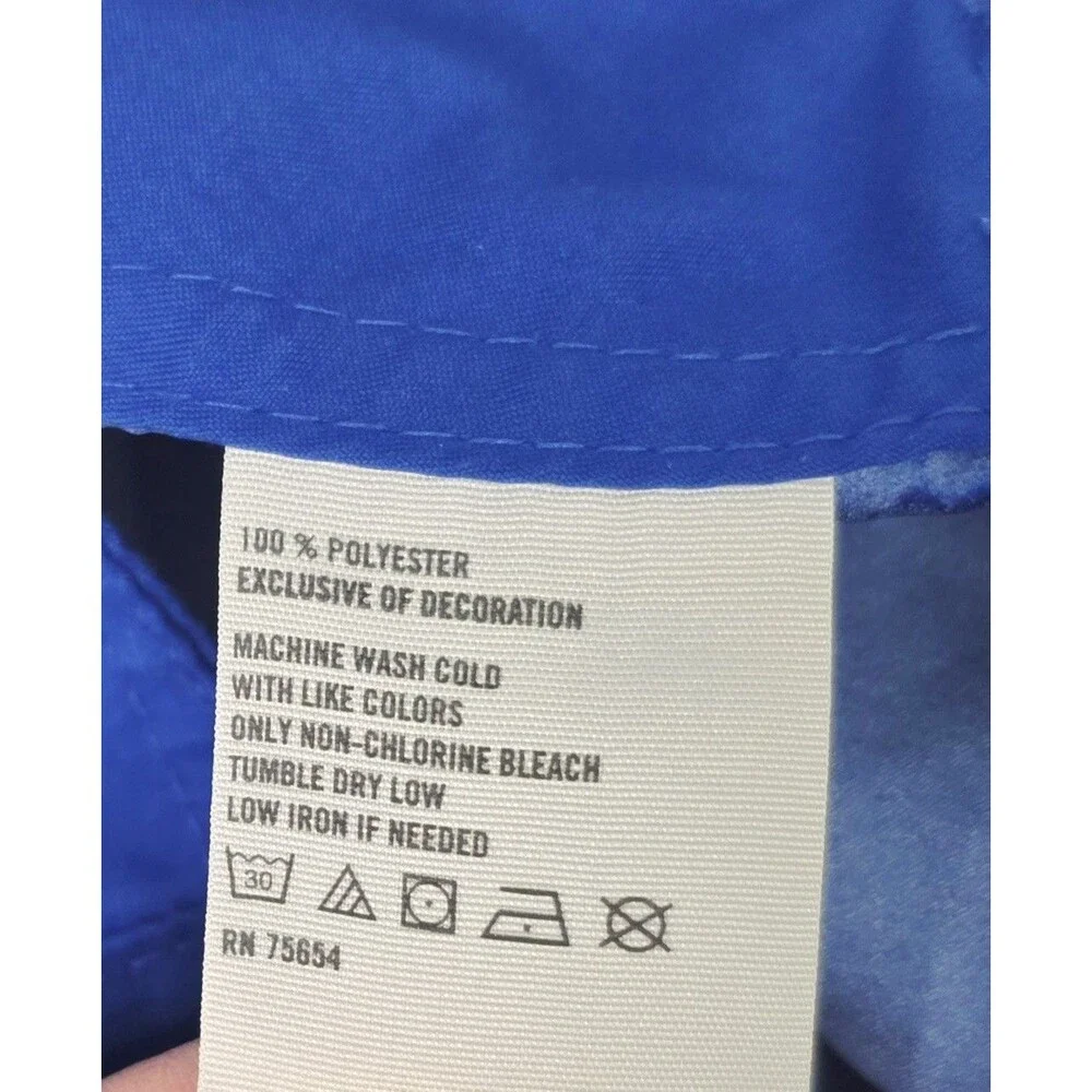 Abercrombie Fitch Shorts Men XL Blue Beach Board Swim Volley Moose Drawstring